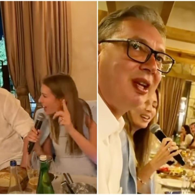 Vučićevo slavlje i ministrica rudarstva Dubravka Đedović