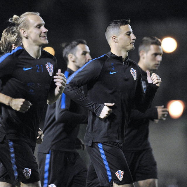 Matej Mitrović u reprezentaciji 2018. godine