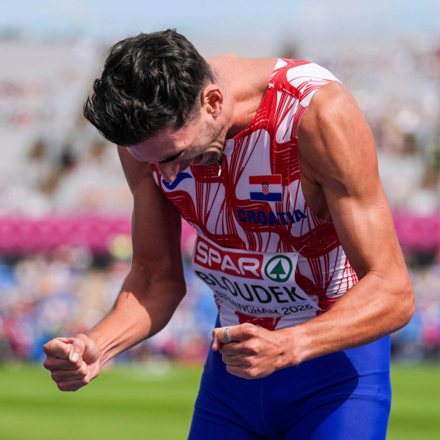 Marino Bloudek slavi drugo mjesto u svojoj polufinalnoj skupini