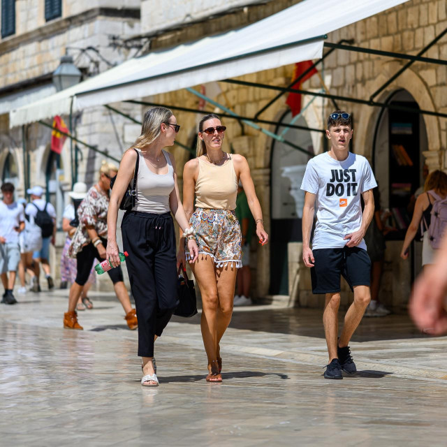 Turisti u Dubrovniku