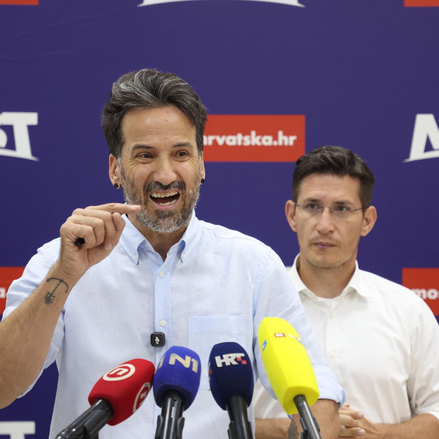 Saborski zastupnici Marin Miletić i Zvonimir Troskot
