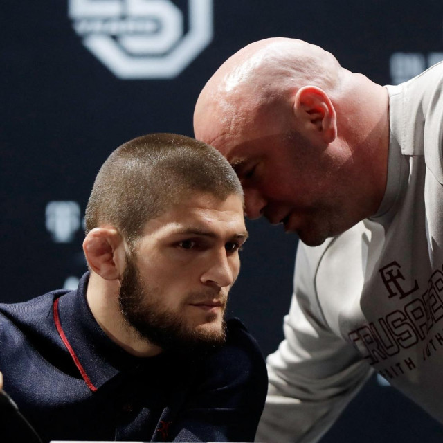 Habib Nurmagomedov i Dana White