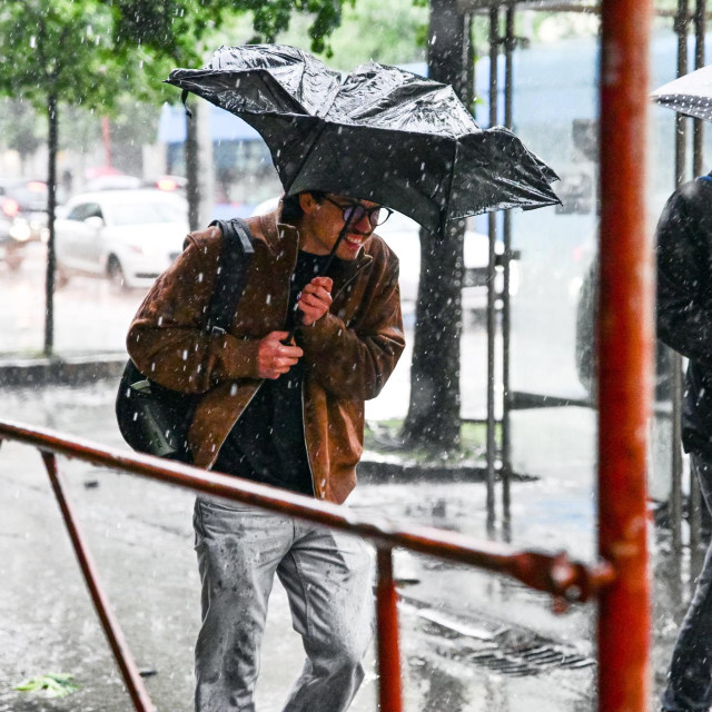 Nevrijeme u Zagrebu