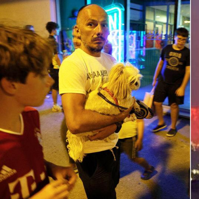 Evakuacija stanovnika nakon požara