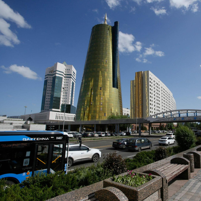 Prizor iz Astane, glavnog grada Kazahstana