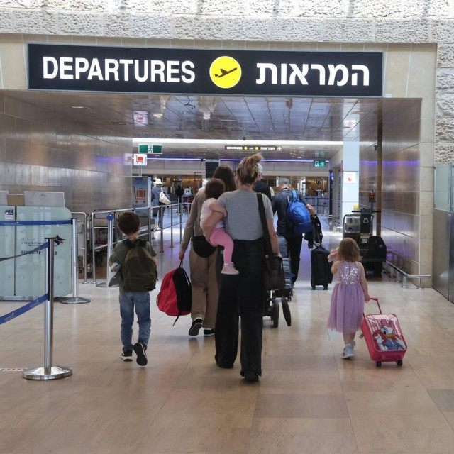 Zračna luka Ben Gurion u Tel Avivu; ilustracija