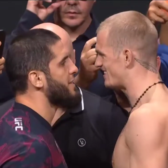 Islam Mahačev i Ian Machado Garry