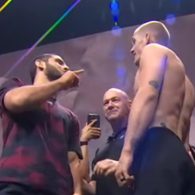 Islam Mahačev, Dana White i Ian Machado Garry