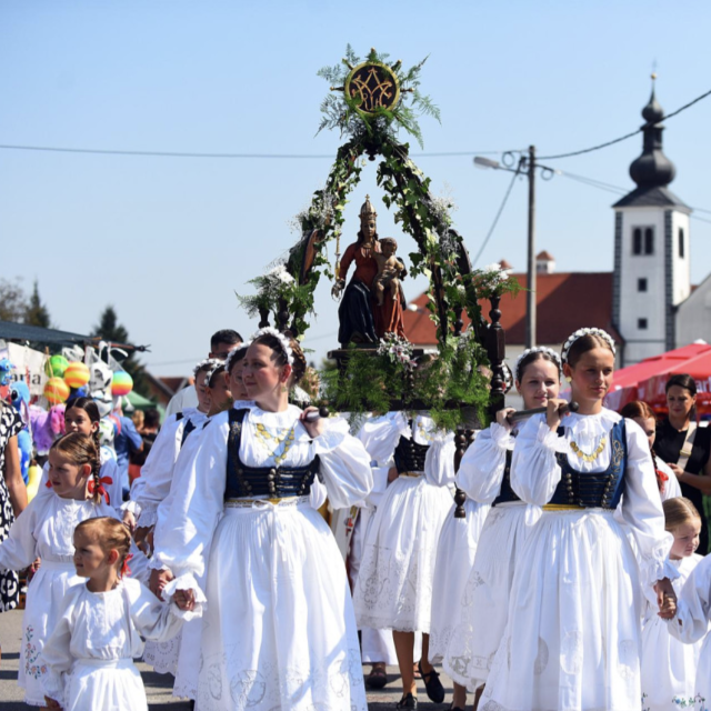 Proslava Velike Gospe, ilustracija