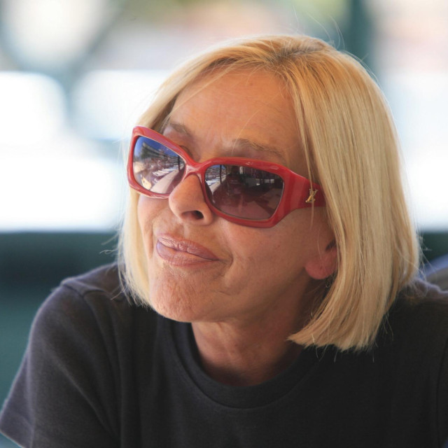 Milena Zupančić snimljena u Rijeci 2011. godine