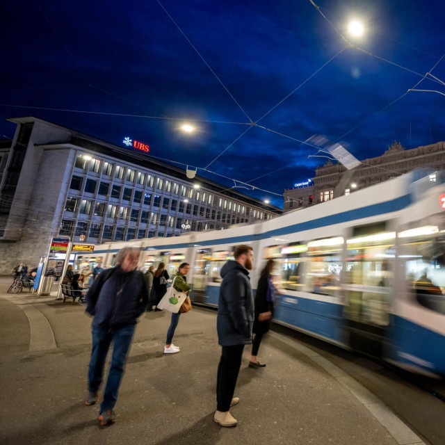 UBS banka u Švicarskoj, ilustrativna fotografija