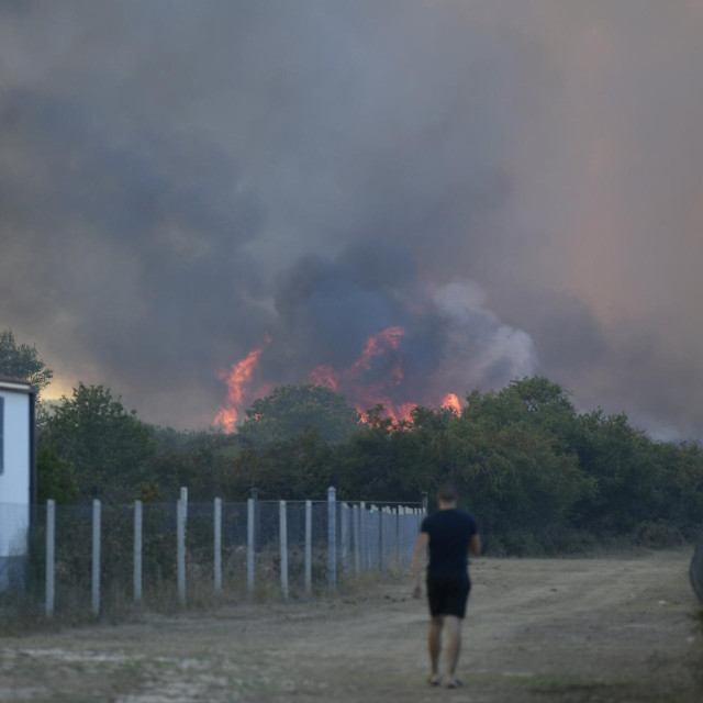 Požar kod Zadra