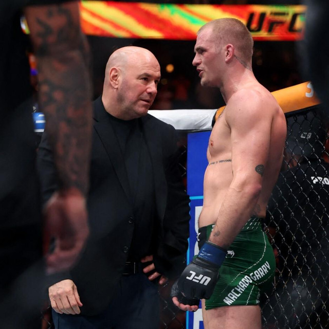 Dana White i Ian Garry