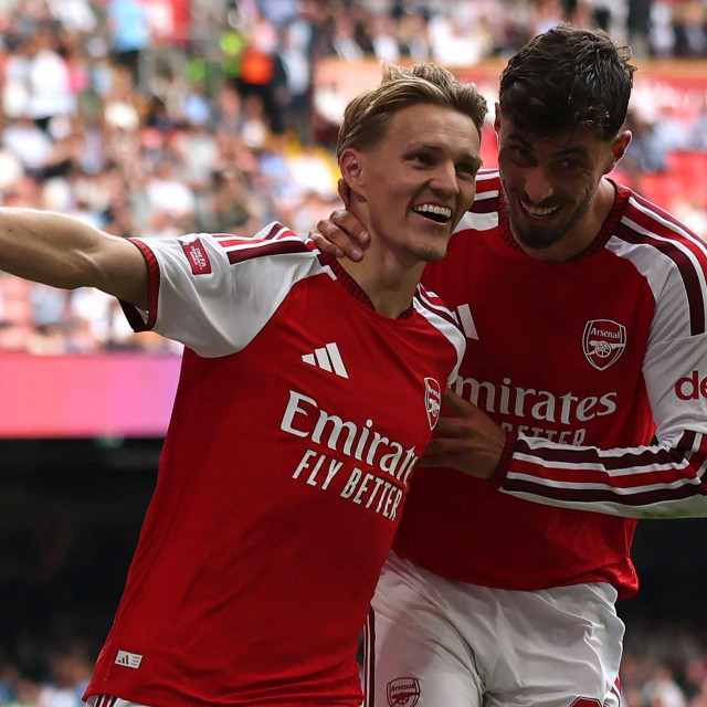 Martin Odegaard i Kai Havertz