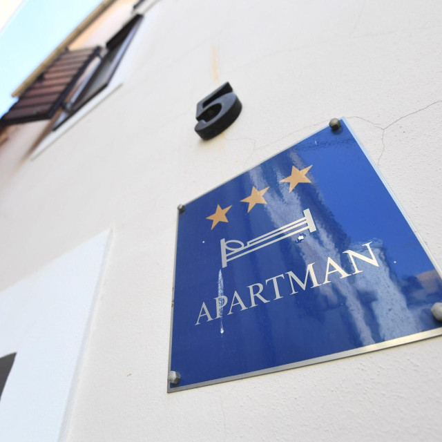 Tabla za iznajmljivanje apartmana