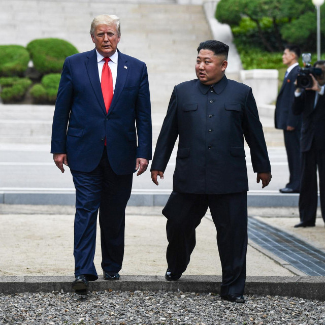 Kim Jong Un i Donald Trump