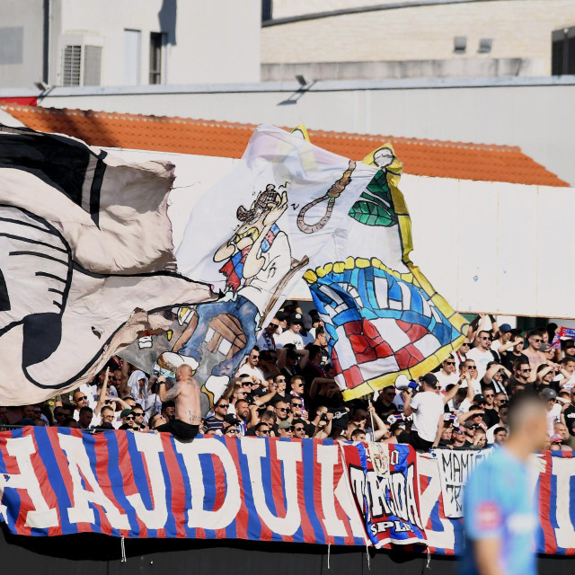 Torcida na utakmici Šibenik - Hajduk