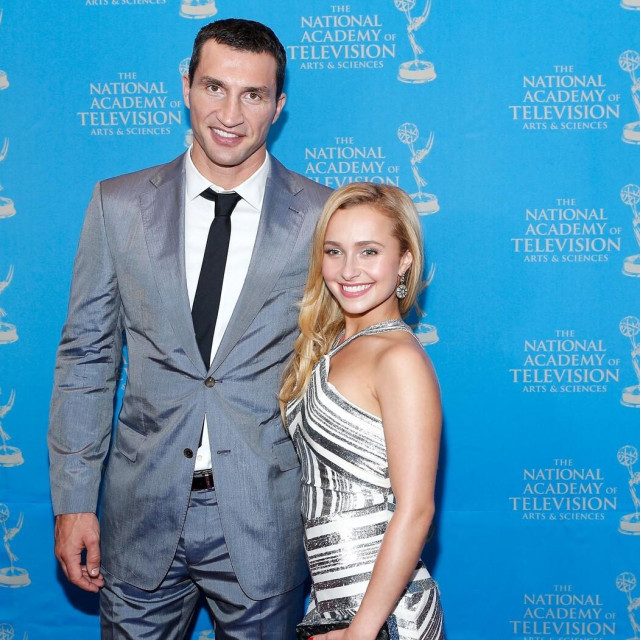 Vladimir Kličko i Hayden Panettiere (2013. godine)