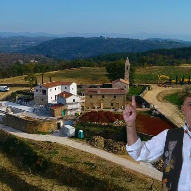 Robert Pauletta, ilustracija. Za istrocid u nemaloj mjeri optužuje furešte: Velike Hrvatine, međimurske građevinare, Slovence, Zagrepčane...
