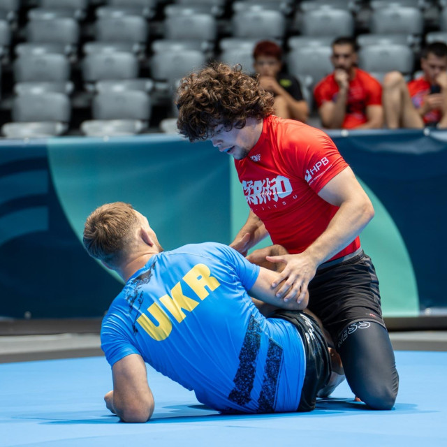 Jakov Matišić, aktualni europski prvak u Jiu-Jitsu No-Gi kategoriji do 85 kg.