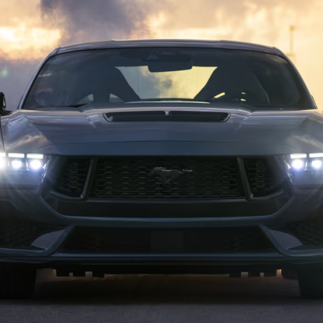 Ford Mustang, ilustracija
