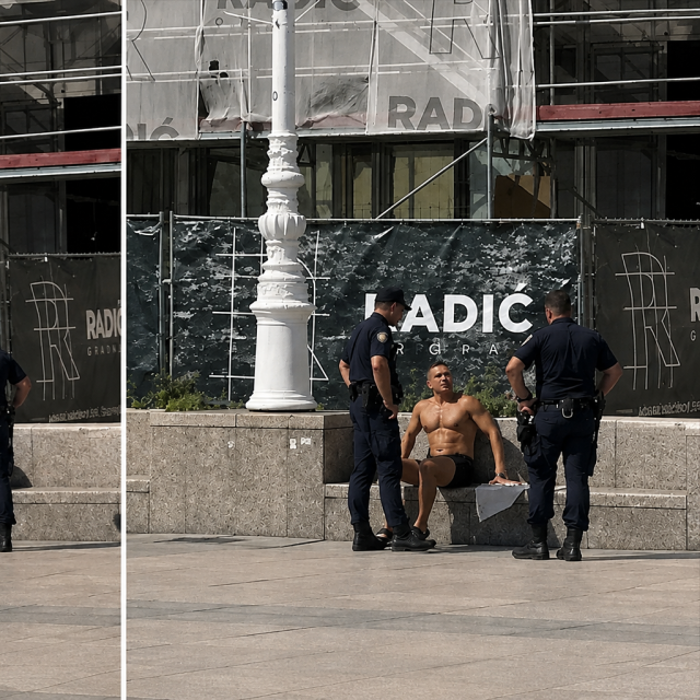 Norvežanin i policija u Zagrebu