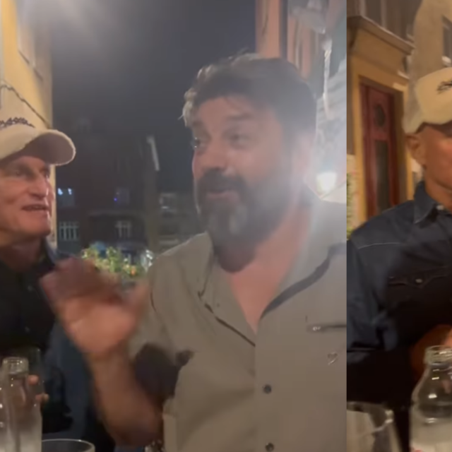 Woody Harrelson i Goran Navojec