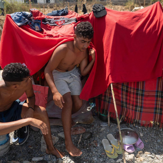 Migranti u Ceuti