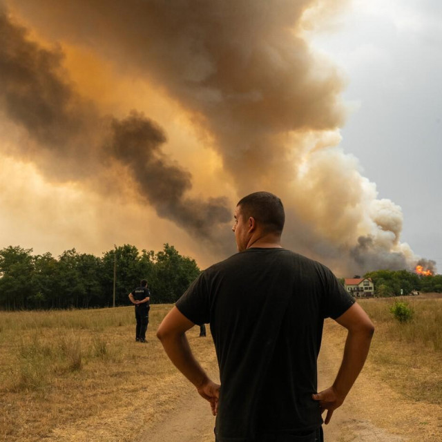 Požari u rezervatu Deliblatska pješčara