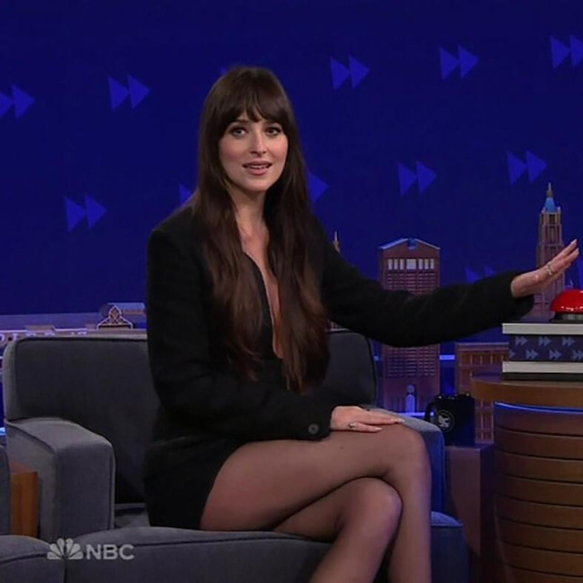 Dakota Johnson kod Jimmyja Falloona