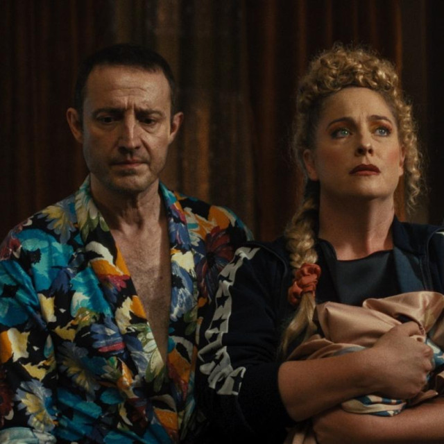 Tihana Lazović, Nikola Đuričko, Hristina Popović i Gordan Bogdan u filmu ”Virus patološke dobrote”