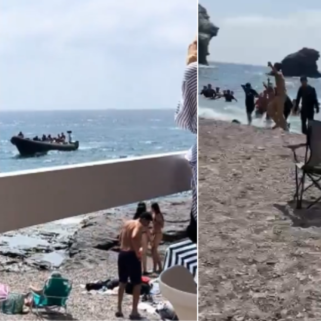 Migranti su brodom došli u uvalu Cala del Barco