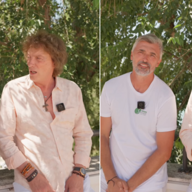 Goran Ivanišević i Tonči Huljić