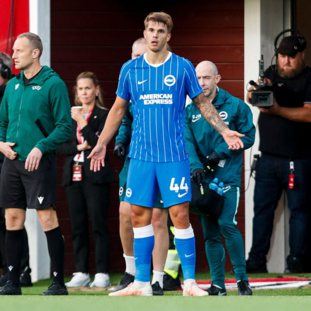 Luka Vušković je imao sjajan debi za Brighton