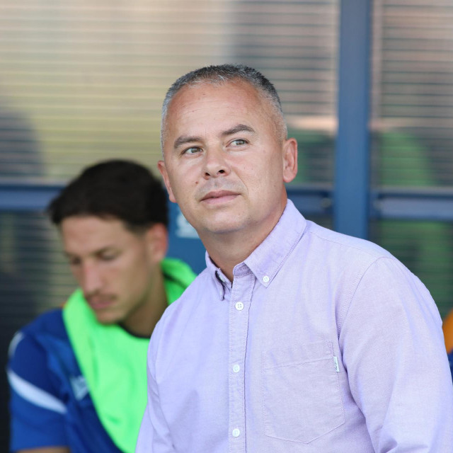 Trener Varaždina Nikola Šafarić