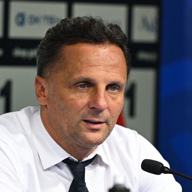 Trener Dinama Mario Kovačević