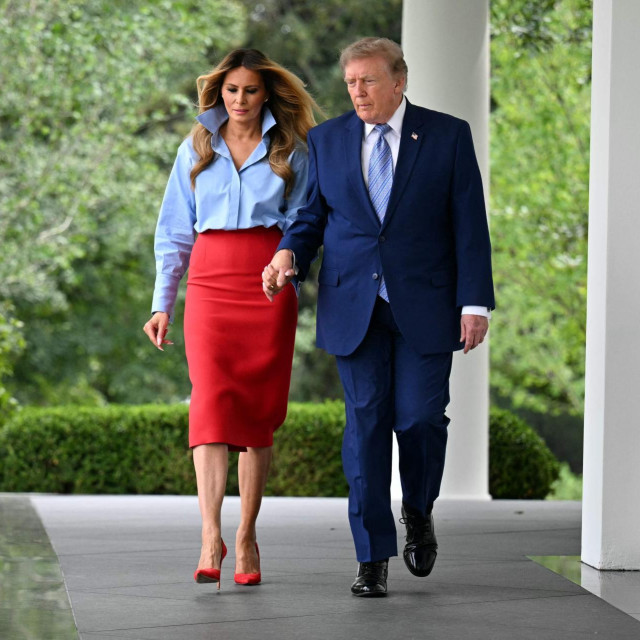 Donald Trump i Melania Trump 