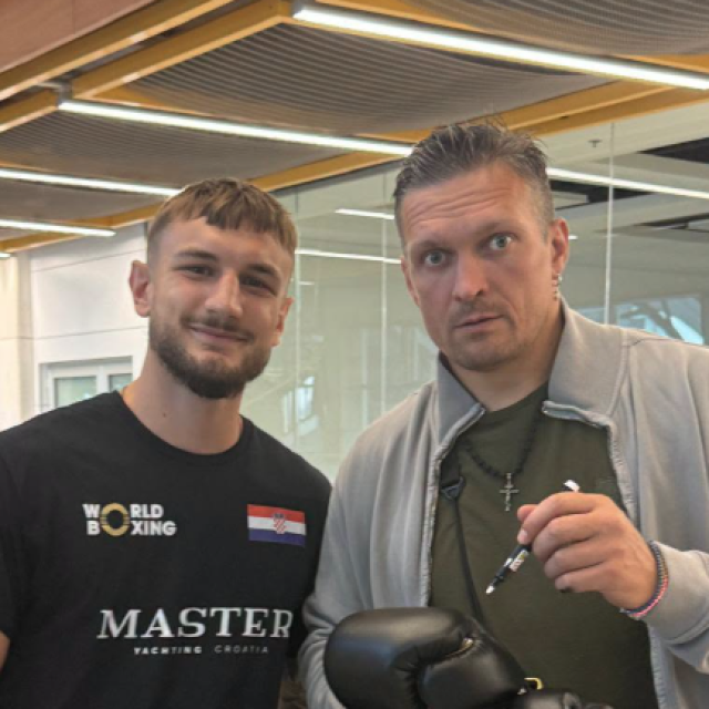 Oleksandr Usik u Splitu