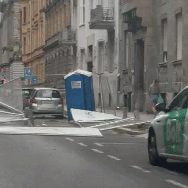 Manja šteta u Zagrebu