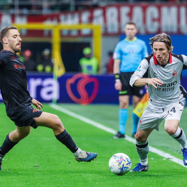 Nikola Vlašić i Luka Modrić