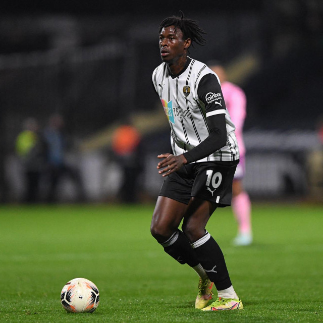 Quevin Castro u dresu Notts Countyja