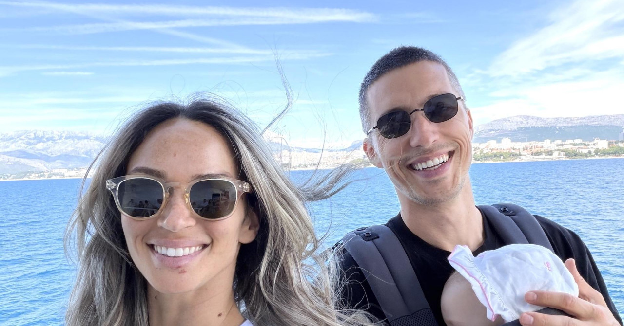 Marko Petrić i Tina Walme: ‘Naše prvo ljeto s kćerkicom Lily ispalo je bolje nego što smo očekivali‘
