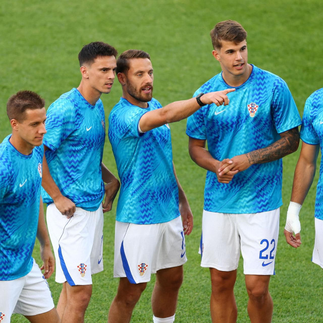 Mario Pašalić, Nikola Moro, Nikola Vlašić, Luka Vušković i Martin Erlić