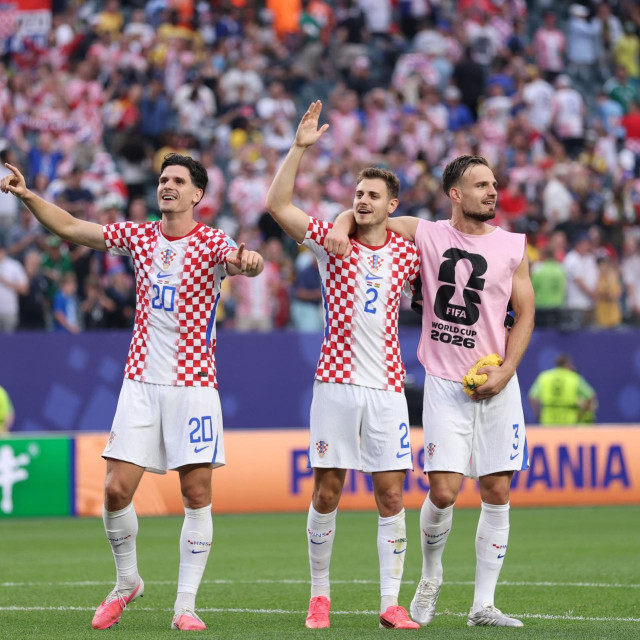Igor Matanović u proslavi pobjede Vatrenih
