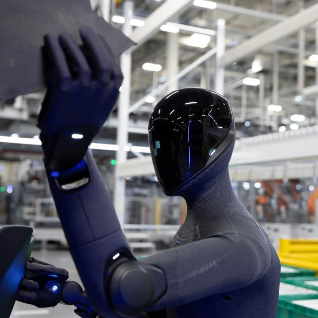 Robot Figure 03 u tvornici BMW-a