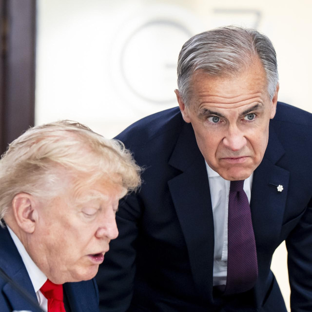 Donald Trump i Mark Carney
