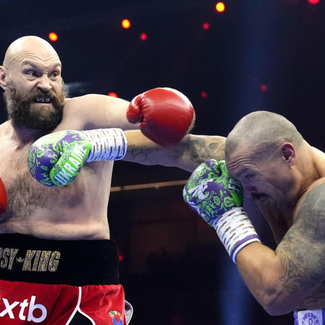 Tyson Fury i Oleksandr Usik