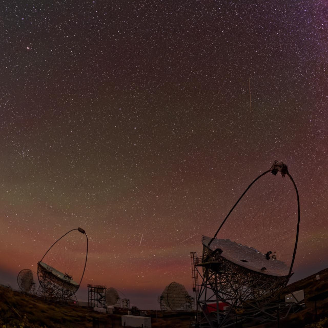 Teleskopi LST-1 i MAGIC na Kanarskom otoku La Palma