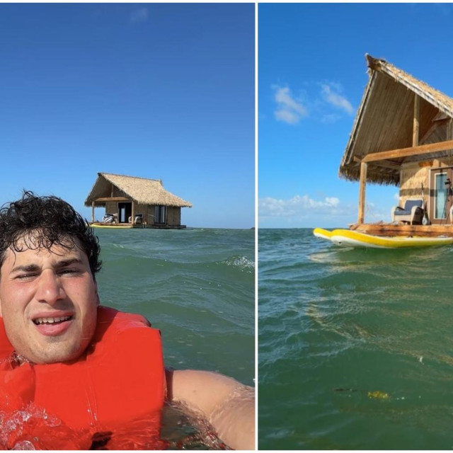 Španjolski YouTuber odmor je proveo u kućici okruženoj oceanom