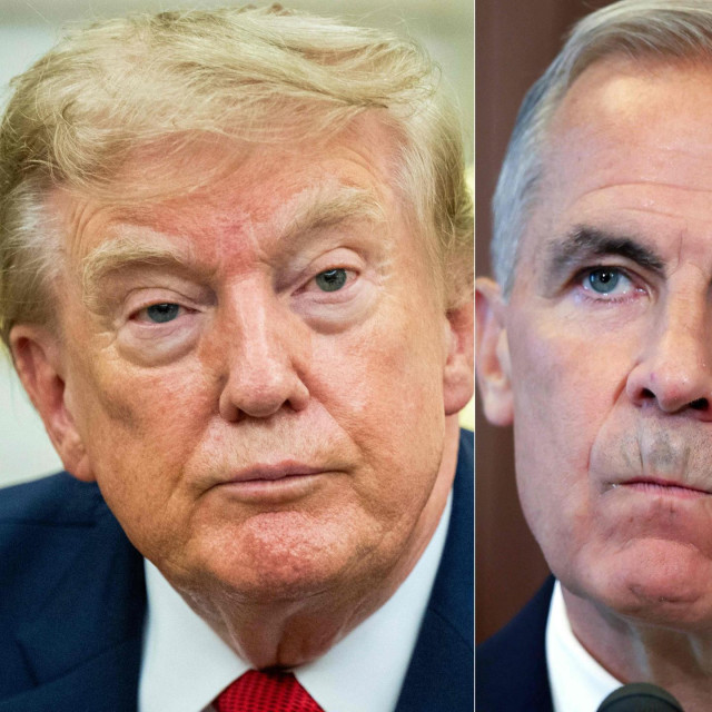  Donald Trump i Mark Carney